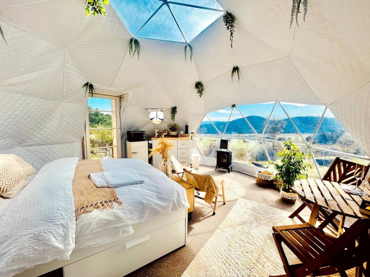 Hotel Glamping Hohe Wand - Zelt Mit Sternenfenster Und Whirlpool Maiersdorf Zewnętrze zdjęcie