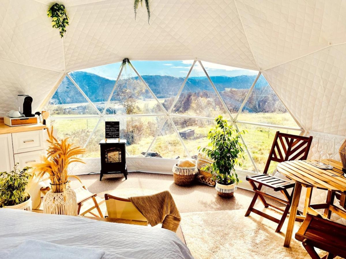Hotel Glamping Hohe Wand - Zelt Mit Sternenfenster Und Whirlpool Maiersdorf Zewnętrze zdjęcie